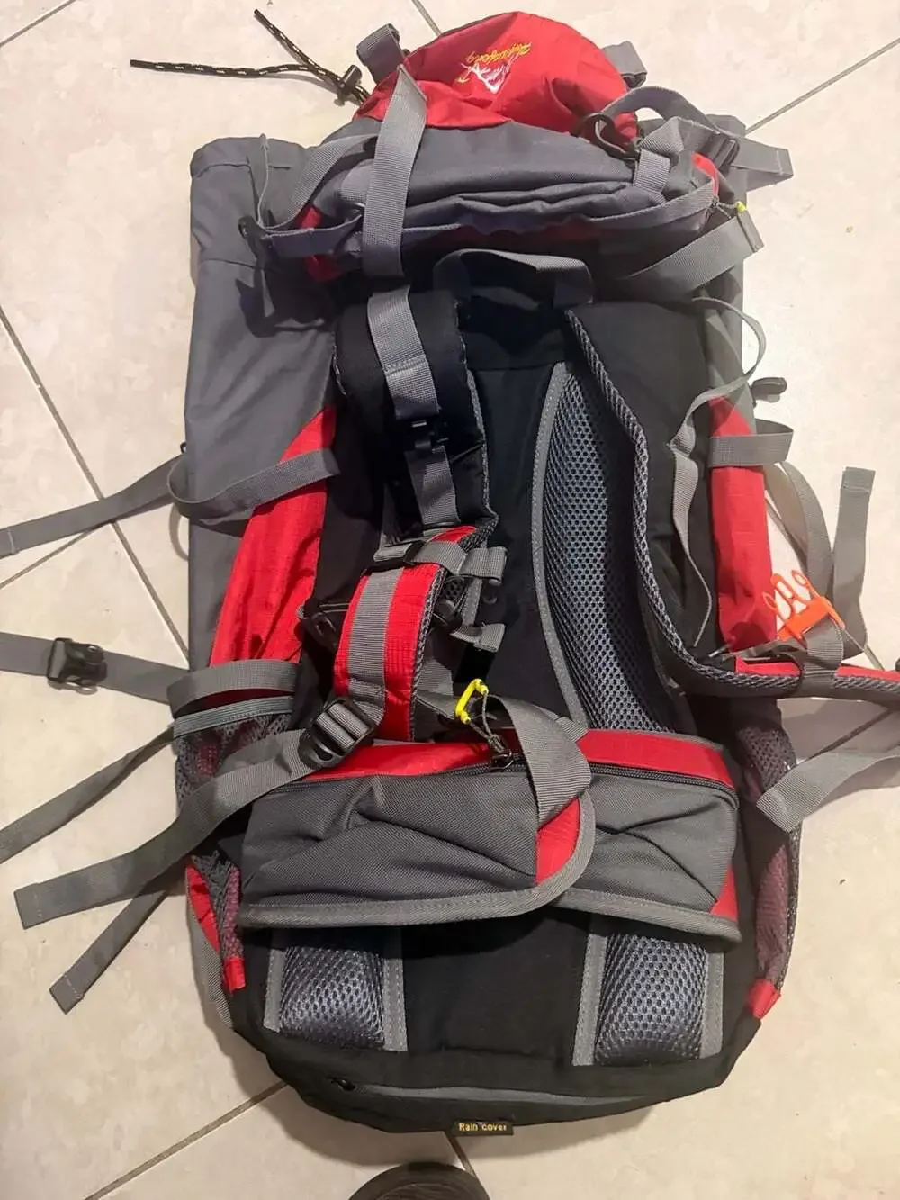 Hufangfeng 45+5L Waterproof Hiking and Mountaineering Backpack
